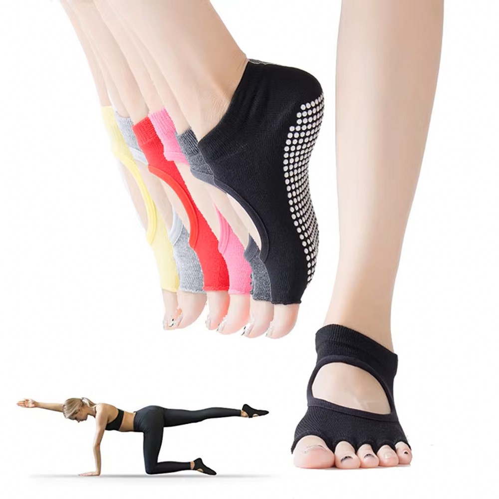 Yoga Mat - Meias de Yoga Sem Costas com
