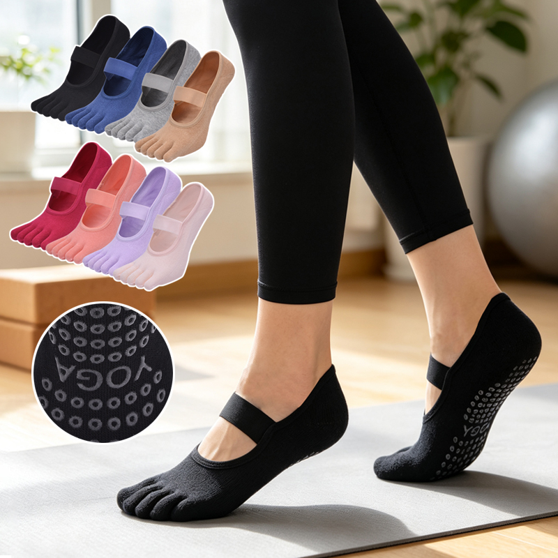 Meias de Pilates Antiderrapant - Yoga Mat avaliação e preço