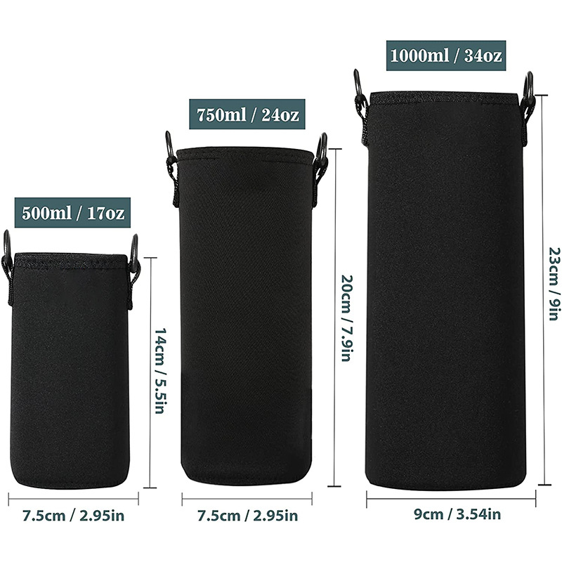 Bolsa de Neoprene 420-1500ML,  - Sports Water Bottle Insulated avaliação e preço