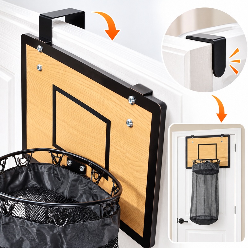 Cesto de roupa suja com aro de - Basketball Hoop avaliação e preço